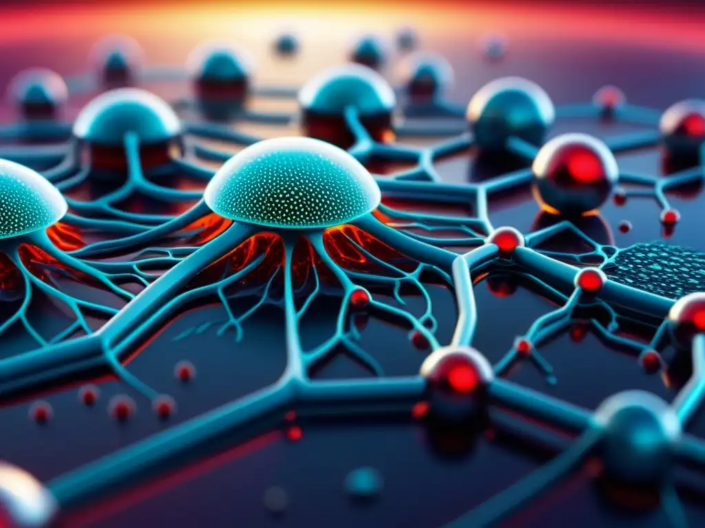 Aplicaciones de nanoRobots en salud: Nanorobots nadando en un torrente sanguíneo, reparando células y distribuyendo medicación