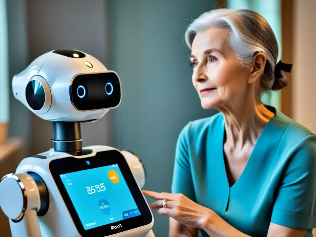 Un avanzado robot cuidador de IA brinda apoyo personalizado a ancianos, con tecnología de vanguardia