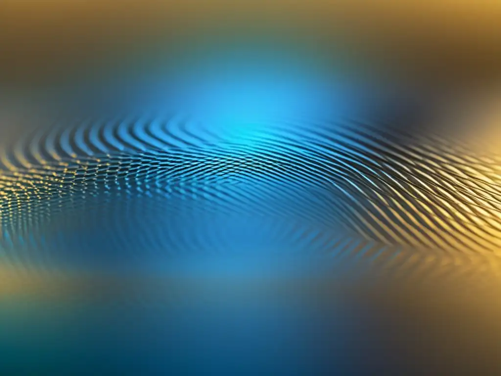 Detalle de recubrimientos nanotecnológicos para materiales, con efecto de luz y sombra en superficie metálica de alta tecnología