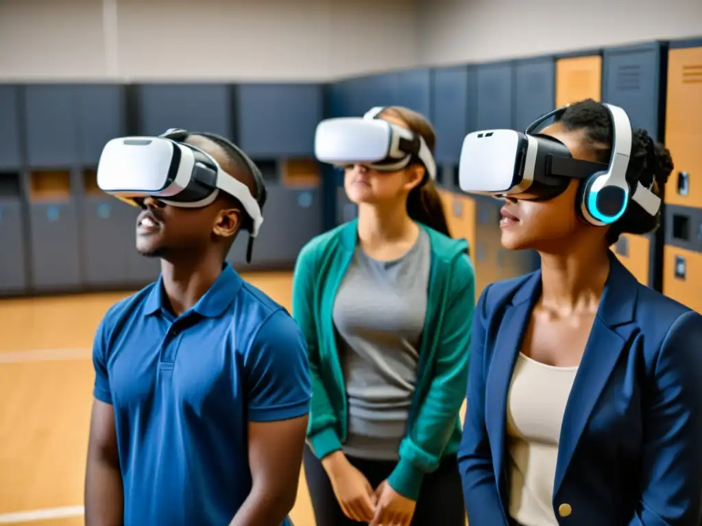 Estudiantes diversos usan realidad virtual para prevenir el acoso escolar