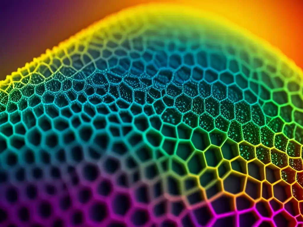 Nanoestructura futurista de nanotubos de carbono entrelazados en vibrantes colores, reflejando el impacto emergente de la nanotecnología