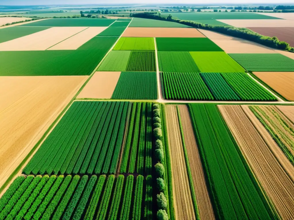 Una granja moderna con IoT integrado en agricultura tradicional