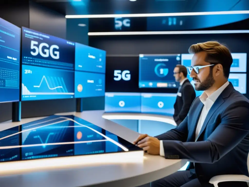 Ingenieros discuten normas internacionales para tecnología 5G en vanguardista laboratorio de telecomunicaciones