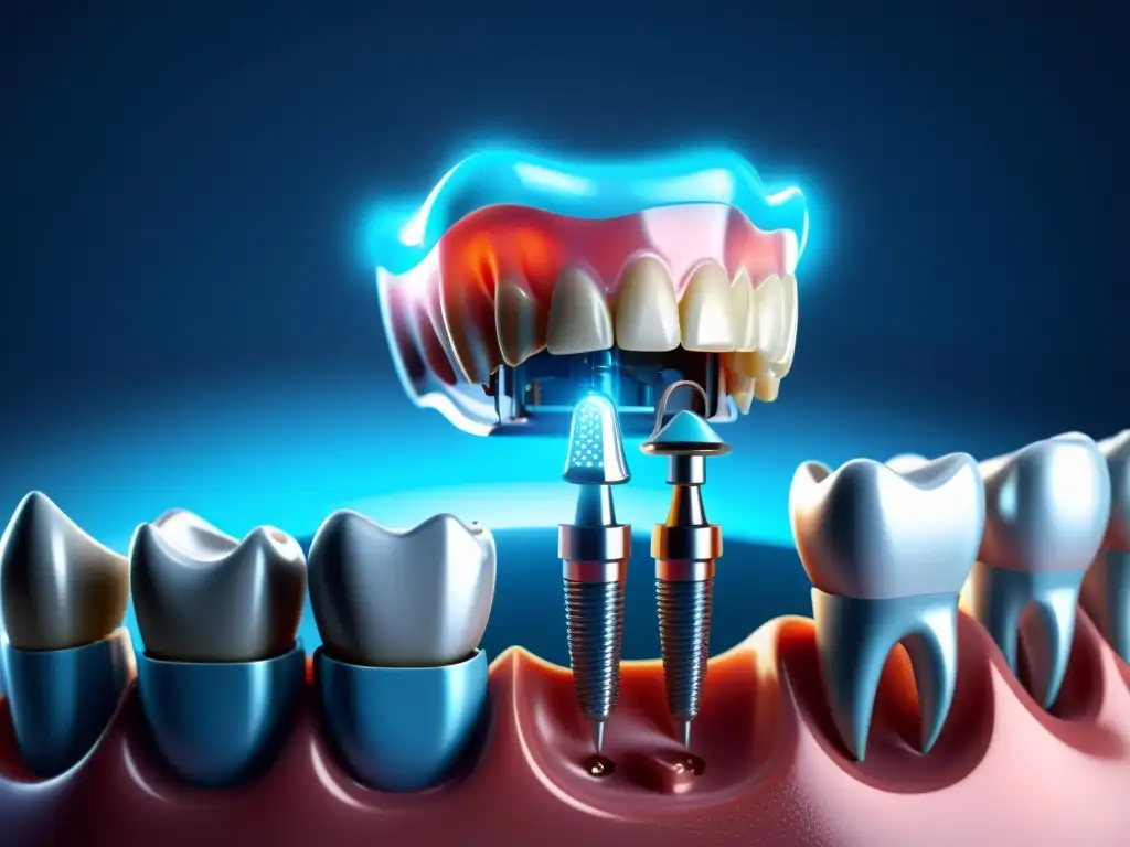 Un nanorobot de nanomedicina realiza una precisa intervención dental a escala atómica, con tecnología futurista