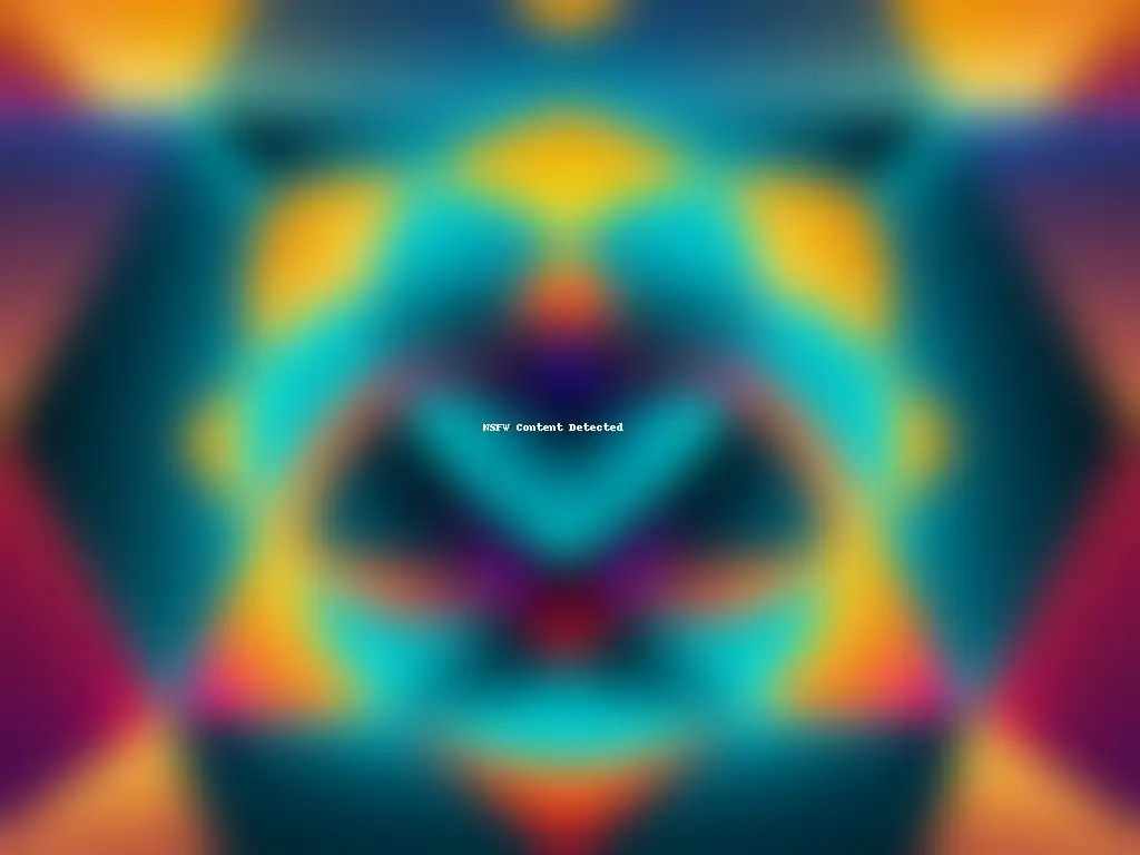 Arte abstracto computarizado en 8k: fusión de tecnología y color Obra abstracta generada por ordenador en 8k, con formas geométricas e intensos colores