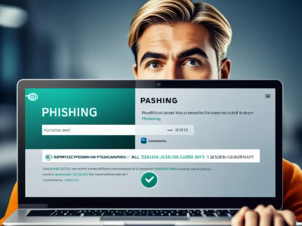 Un profesional se enfrenta a un peligroso correo de phishing