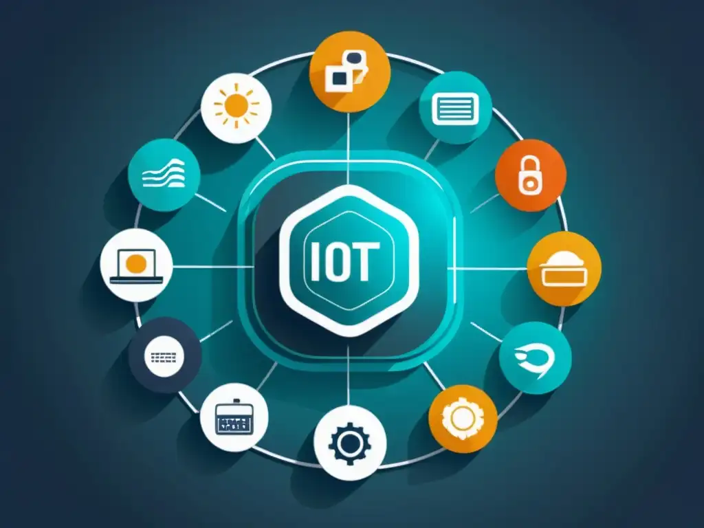 Una red de dispositivos IoT modernos se comunica sin problemas, garantizando interoperabilidad