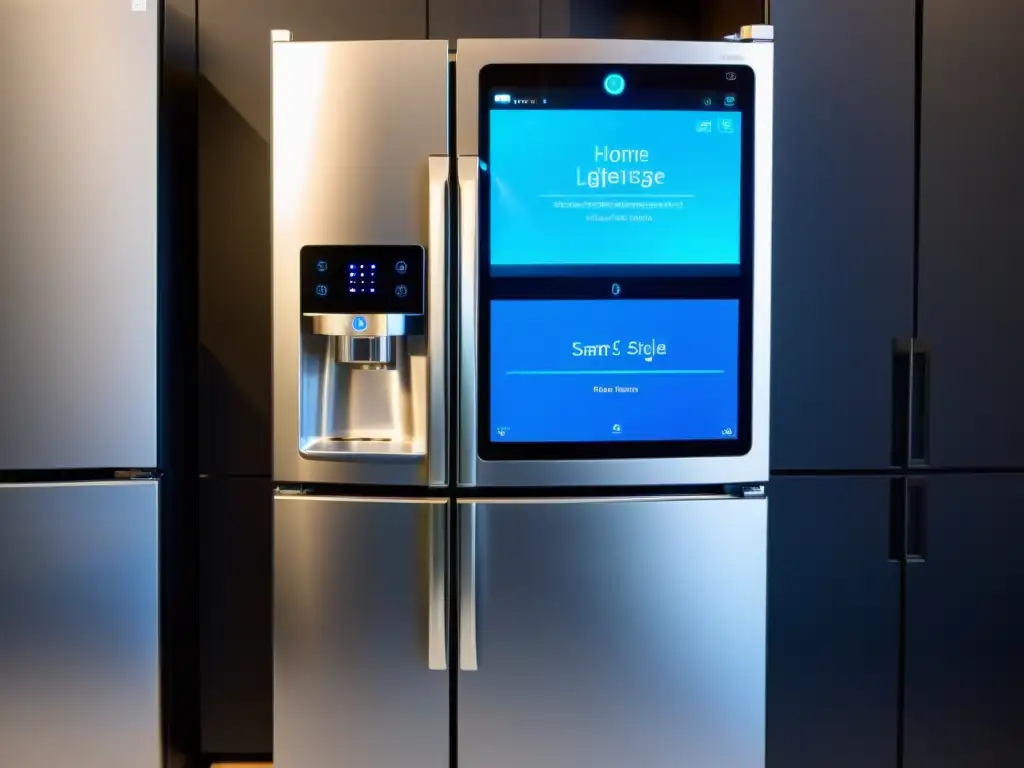 Refrigerador inteligente con sistema de seguridad biométrica y monitoreo en tiempo real