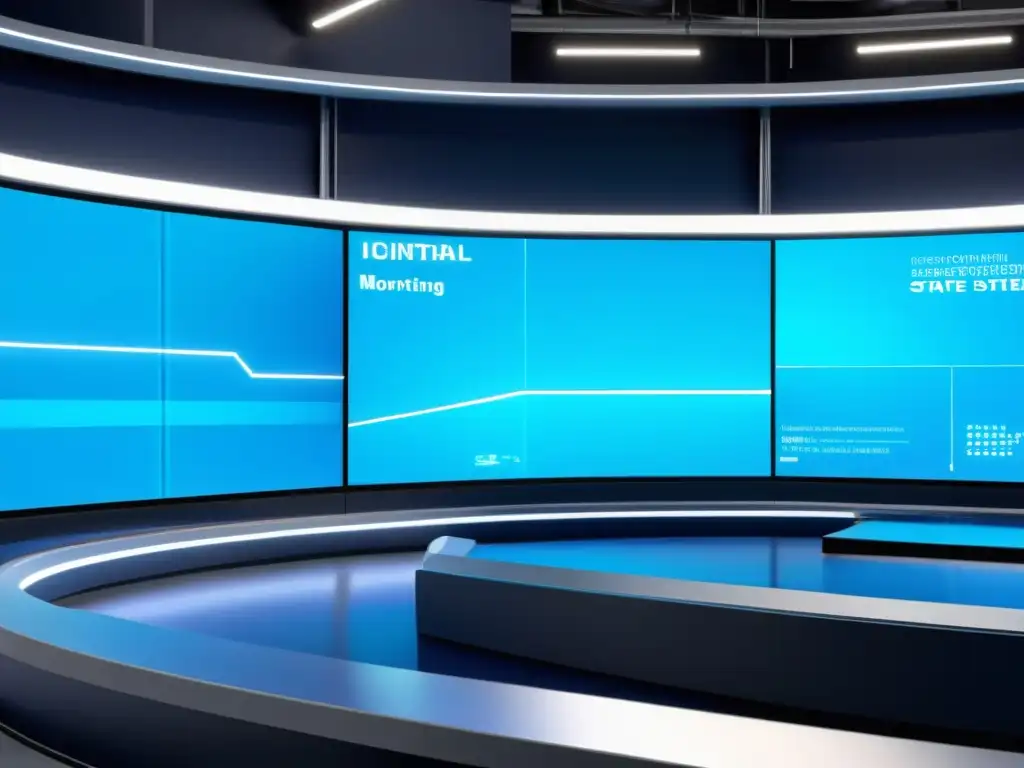 Vista panorámica de un sistema de monitorización industrial IoT de última generación